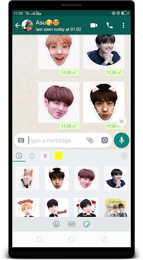 BTS Stickers for Whatsapp screenshot 5