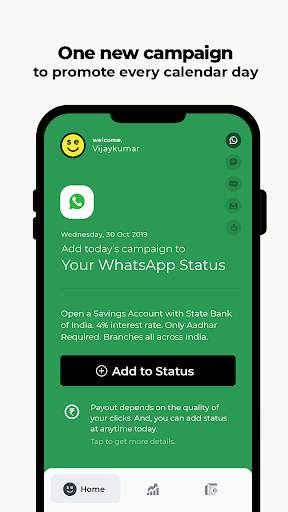 StatusEarn - Earn money to add status everyday screenshot 3