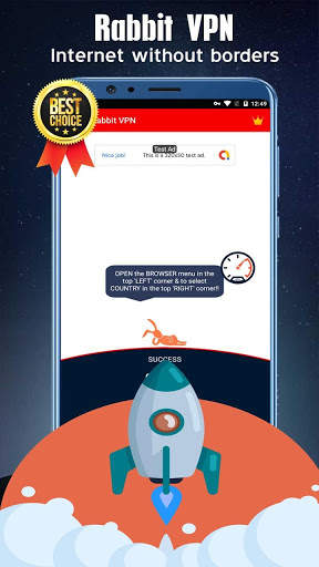 Rabbit VPN - Free VPN Proxy & VPN Client Area screenshot 2
