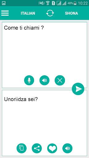 Shona Italian Translator screenshot 2