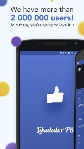 Likulator - likes counter for Facebook screenshot 1