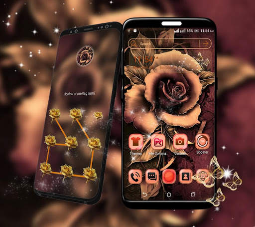 Artistic Rose Launcher Theme screenshot 1
