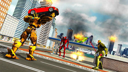 Futuristic Robots War Hero 3D screenshot 12