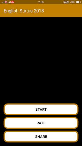 English Status 2018 screenshot 1