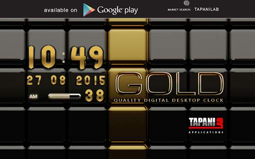 Next Launcher Theme black gold screenshot 10
