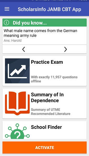 2021 JAMB UTME CBT Practice App screenshot 6