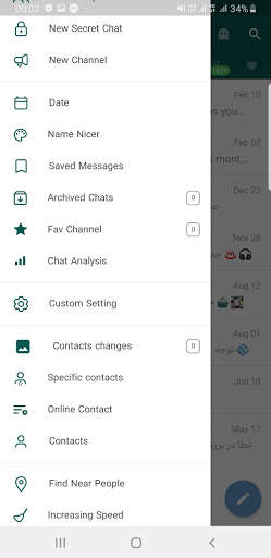 Tonogram messenger screenshot 1