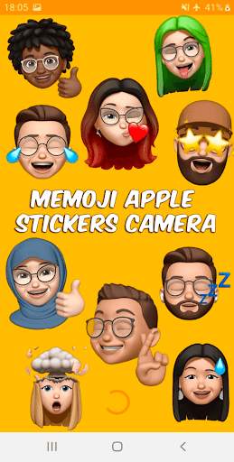 Memoji Apple Stickers Camera For Android screenshot 1