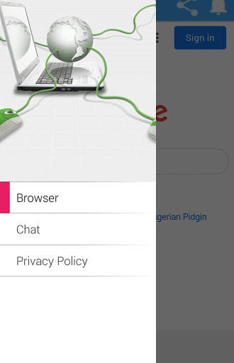5g Browser screenshot 1