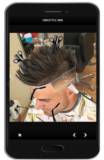 Man Hairstyle screenshot 4