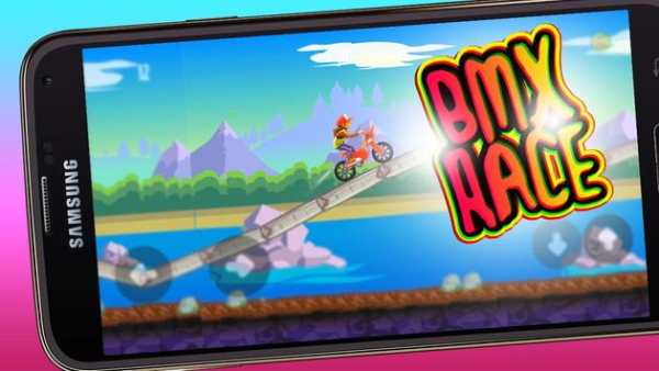 BMX Kid Race - BMX Boy Bike Race game screenshot 1