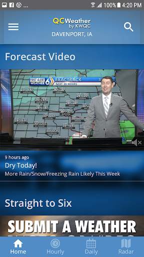 QCWeather - KWQC-TV6 screenshot 2