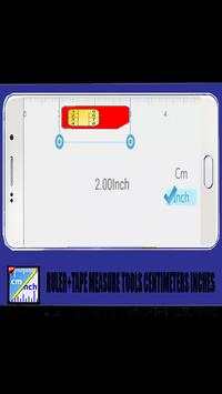 Ruler   Tape Measure Tools centimeters  inches screenshot 3