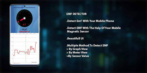 Radiation Detector Free: EMF Radiation Meter screenshot 1