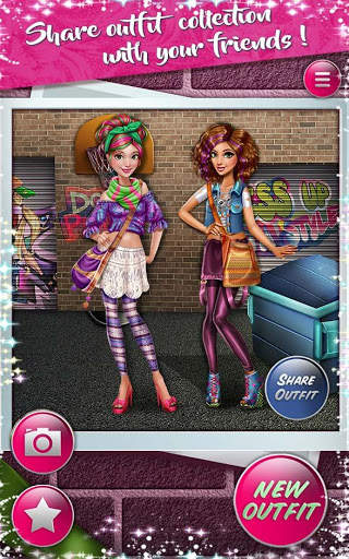 Dress up Game: Dolly Hipsters screenshot 10