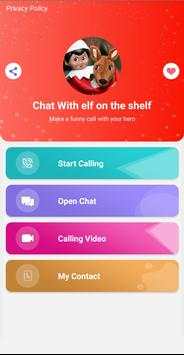 fake call and chat with Elf - prank screenshot 1