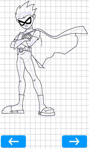How to draw Teen Titans Go screenshot 4
