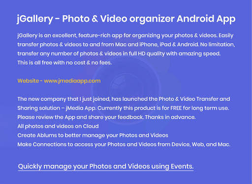 Photos Gallery: Photo Video Gallery & Cloud Backup screenshot 7