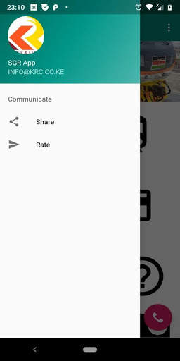Sgr Booking Mobile Application screenshot 1