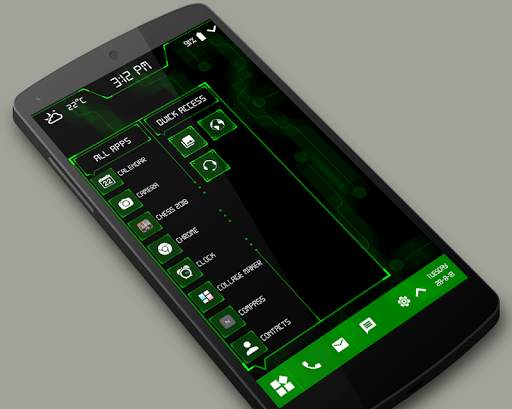 Hightech Window Launcher 2021 - hitechthmelauncher screenshot 1