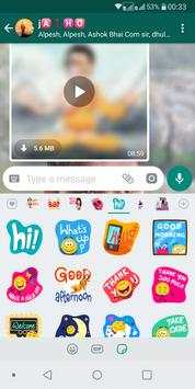 Hike Stickers For WhatsApp screenshot 4