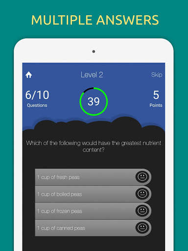 Nutrition and Diet Quiz: Test Your Knowledge screenshot 5