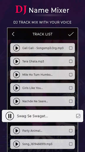 DJ Name Mixer - DJ Name Maker with Music Player screenshot 4