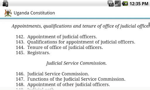 Uganda Constitution screenshot 6