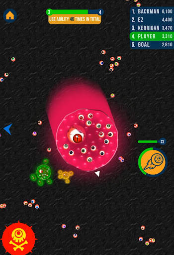 Alien Blob io screenshot 2