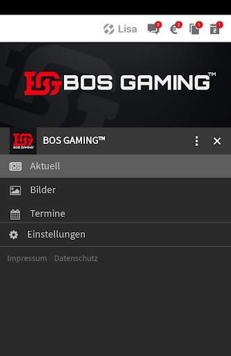 BOS GAMING™ APP screenshot 2