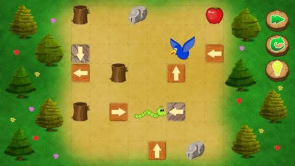 Worm & Apple Logic Puzzle Games screenshot 2