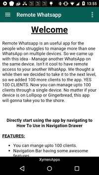 Remote WhatsApp screenshot 1