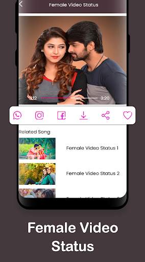 Female Video Status स्क्रीनशॉट 2
