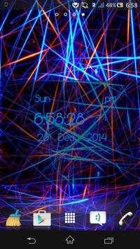 4D Clock Live Wallpaper screenshot 4