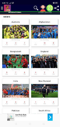 CRICKET SCORES LITE screenshot 3