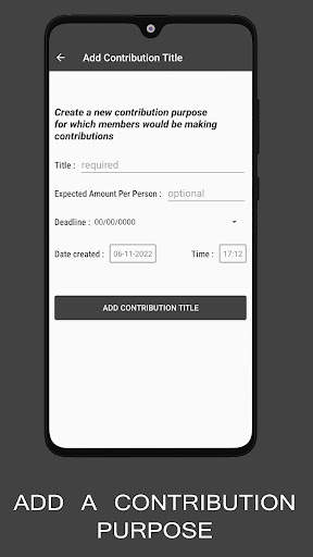 Financial Contributions 4 تصوير الشاشة