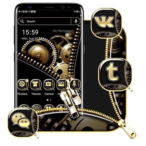 Zipper Lock Gear Theme 1.2