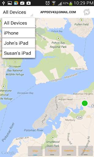 Find iPhone, Android, Xfi Loc screenshot 2
