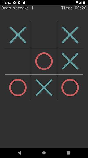 TicTacToe - Unbeatable AI, 2 player WiFi,Bluetooth screenshot 2