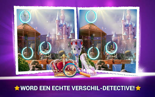 Zoek Verschillen Sprookje – Fantasie Spellen screenshot 3