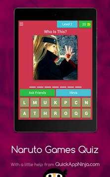 Naruto Games Quiz screenshot 14