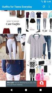 Outfits Teens Daily screenshot 3
