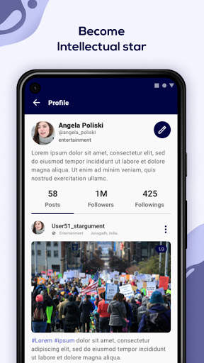 YorrPoint - the social app screenshot 1