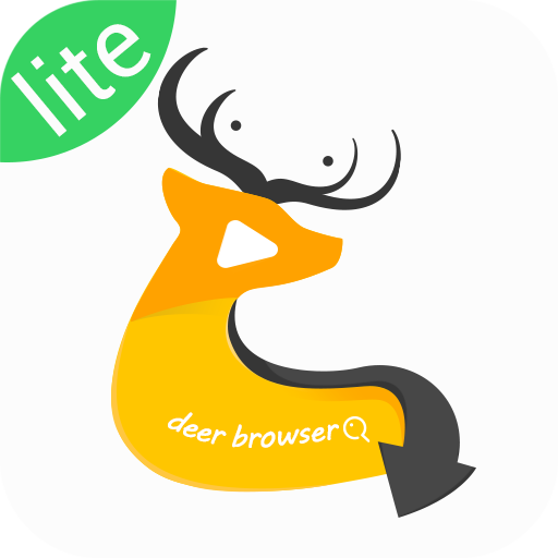 Deer Browser Lite: Free, Light &amp; Safe Browser 📺 icon