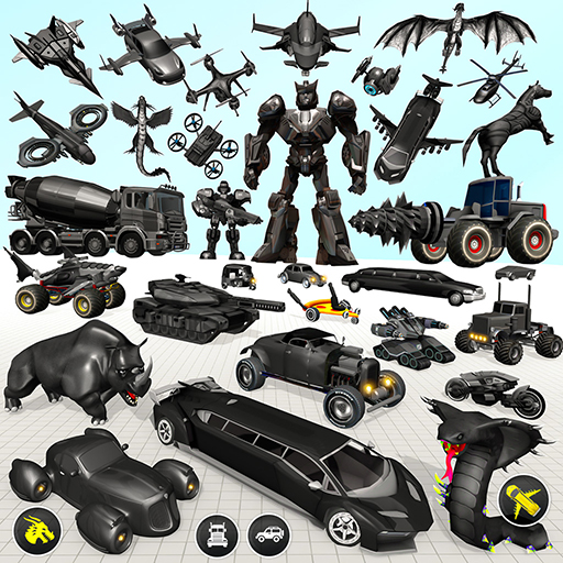 jogo de carro robô icon