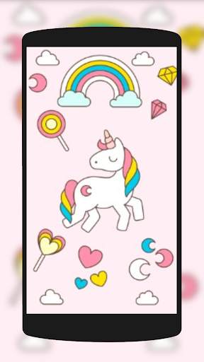 Cute Unicorn 🦄 Wallpaper screenshot 1