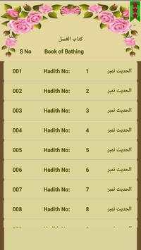 Sahih Bukhari Hadith Urdu English Arabic screenshot 4