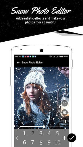 Snow Photo Effect screenshot 2
