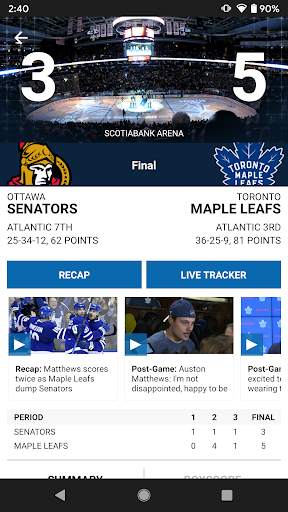 Sportsnet screenshot 2