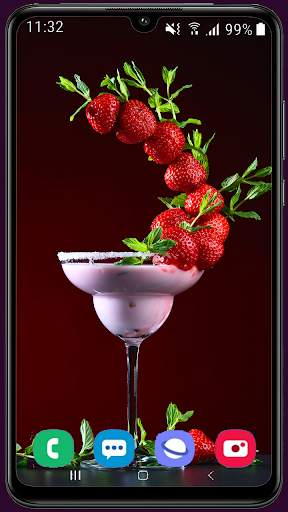 Strawberry Wallpaper Best HD screenshot 2